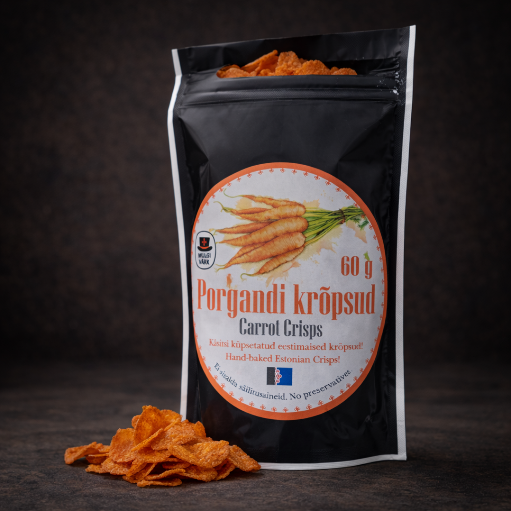 Porgandi krõpsud 60g