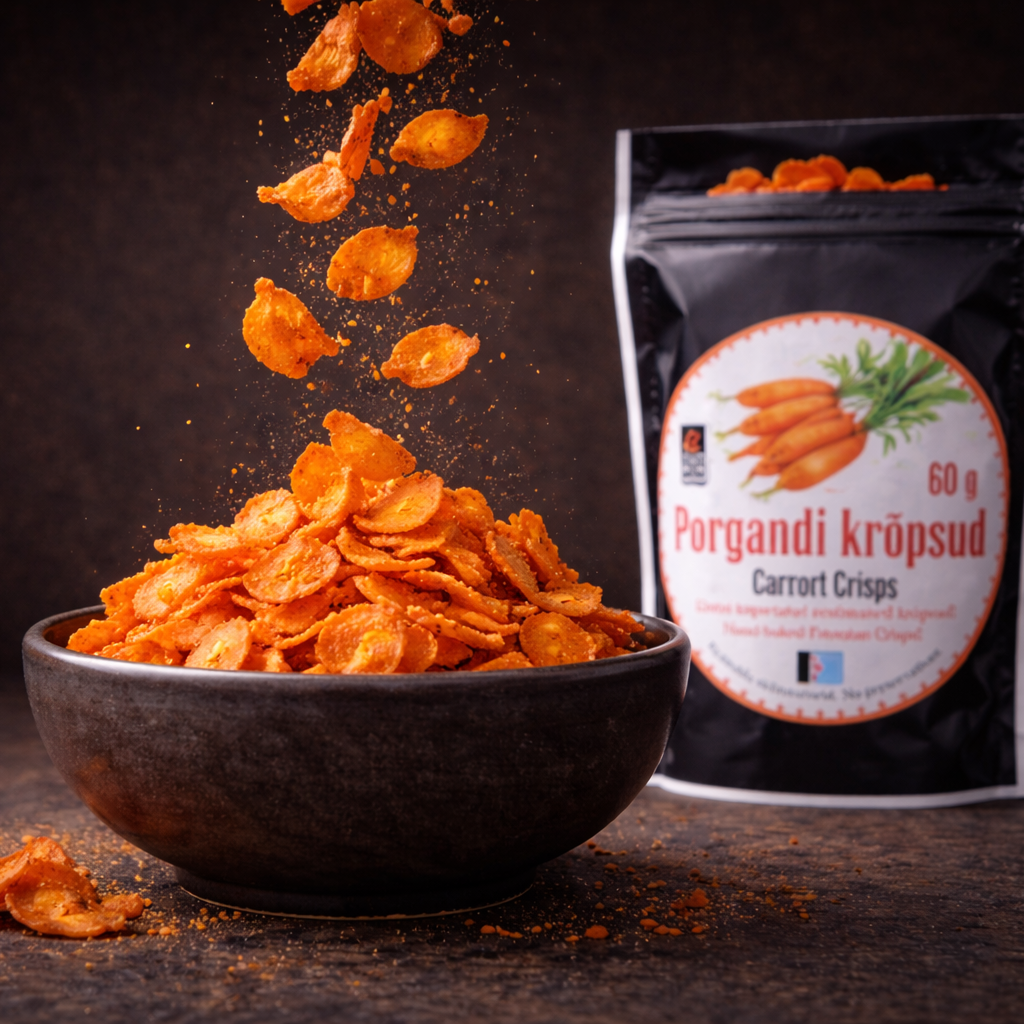 Porgandi krõpsud 60g