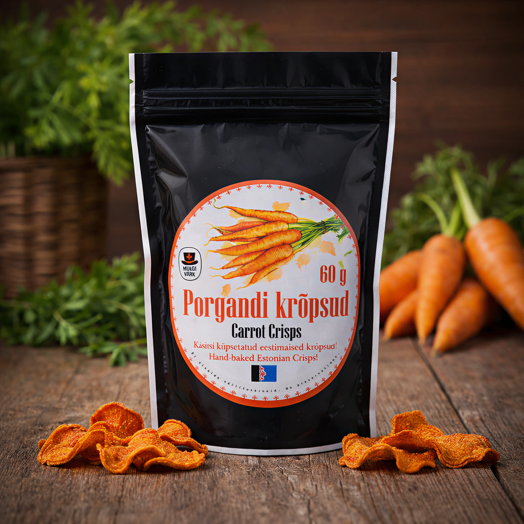 Porgandi krõpsud 60g